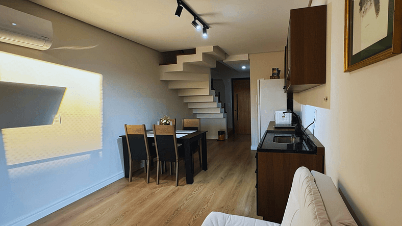 Apartamento Luxuoso Duplex no Centro de Canela